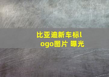 比亚迪新车标logo图片 曝光